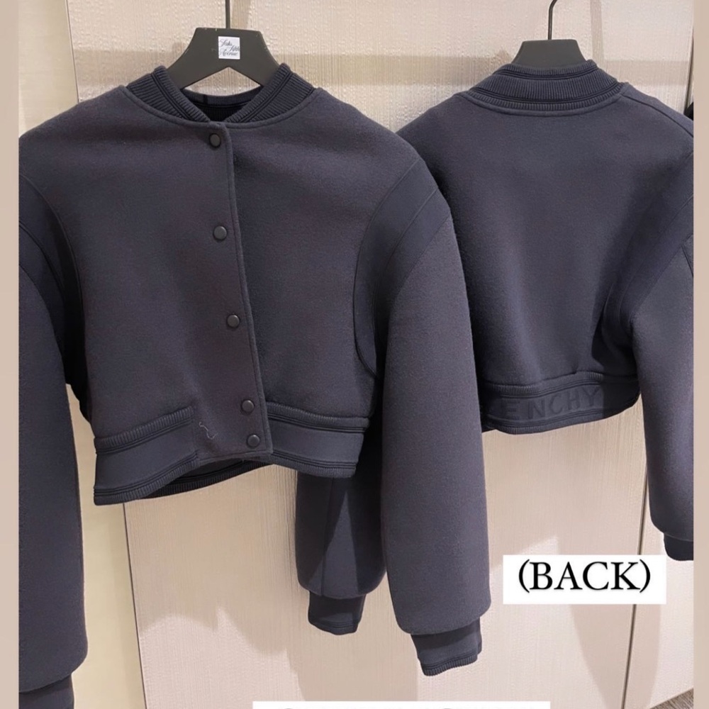 Givenchy Navy Blue Varsity Jacket - image 1